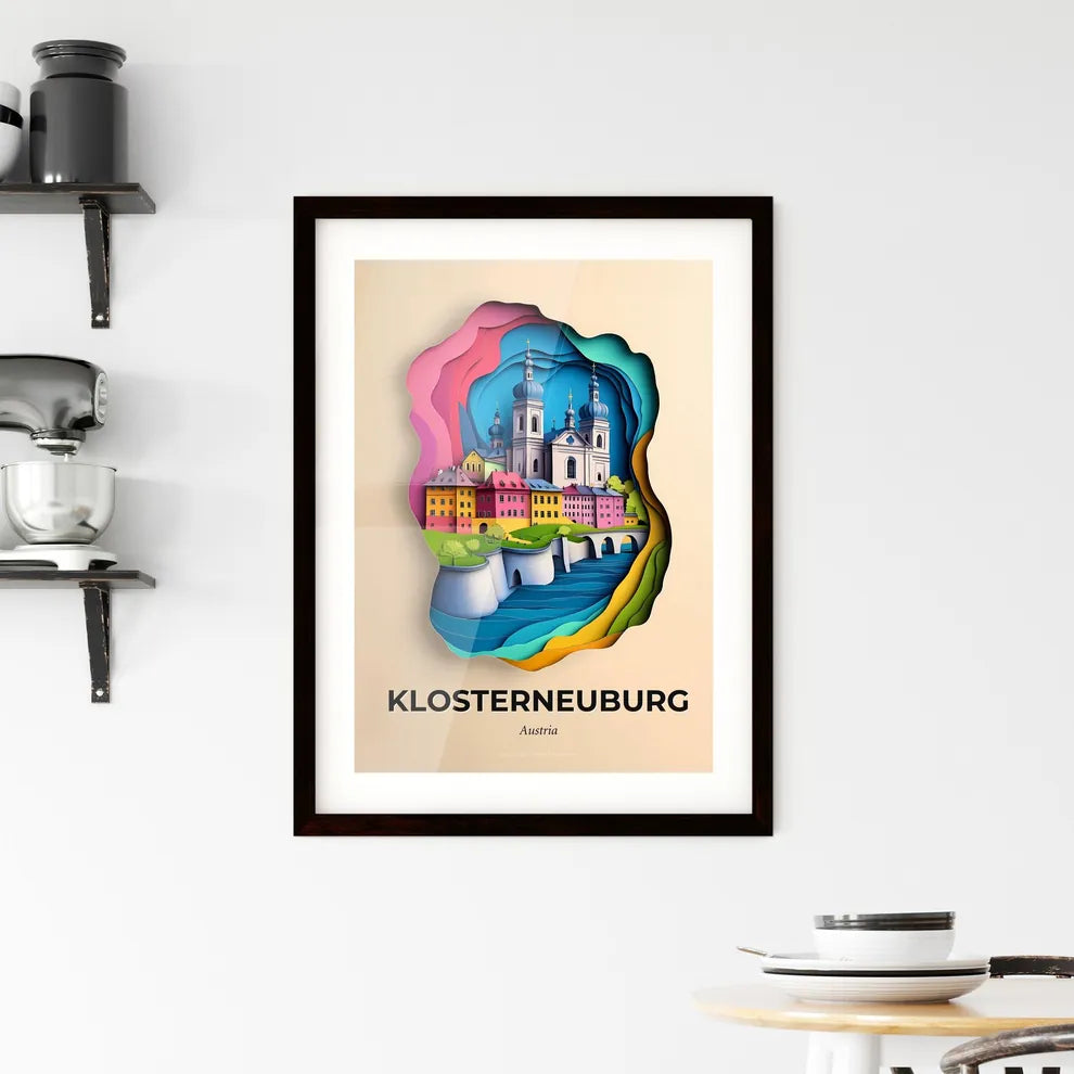 Vivid Klosterneuburg, Austria, Framed Wall Art