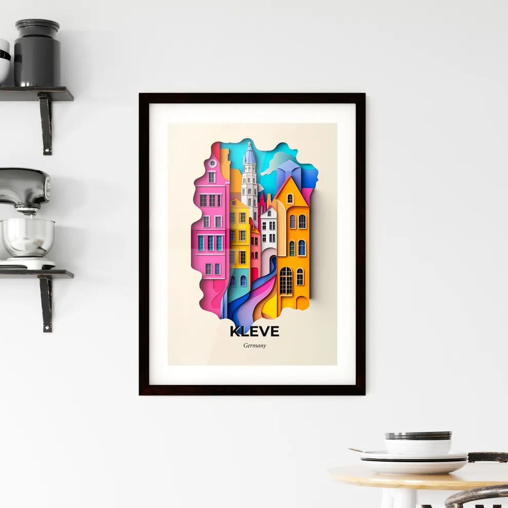 Vivid Kleve, Germany, Framed Wall Art