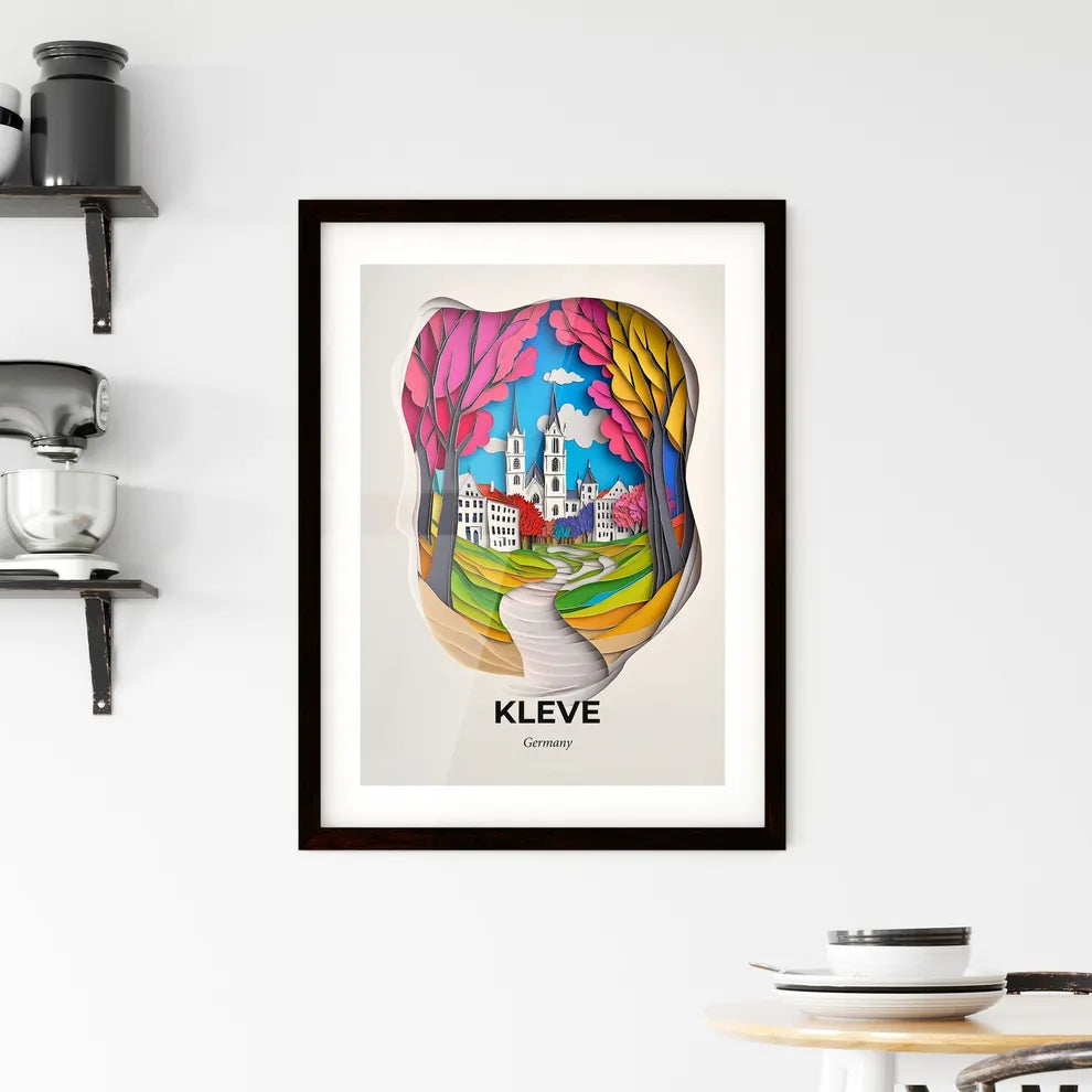 Vivid Kleve, Germany, Framed Wall Art