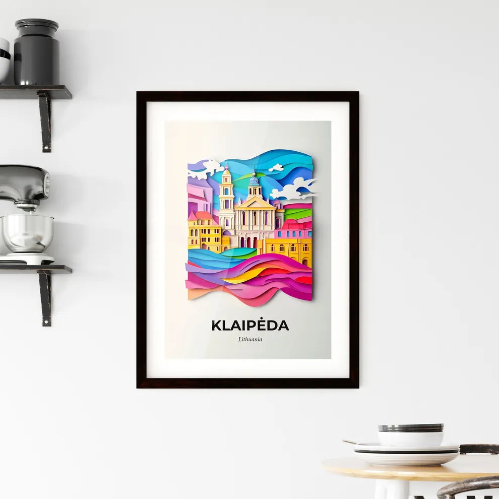 Vivid Klaipėda, Lithuania, Framed Wall Art