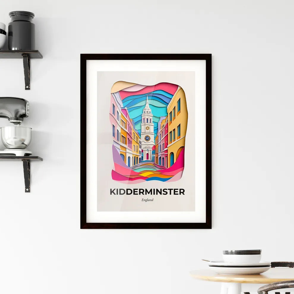 Vivid Kidderminster, England, Framed Wall Art