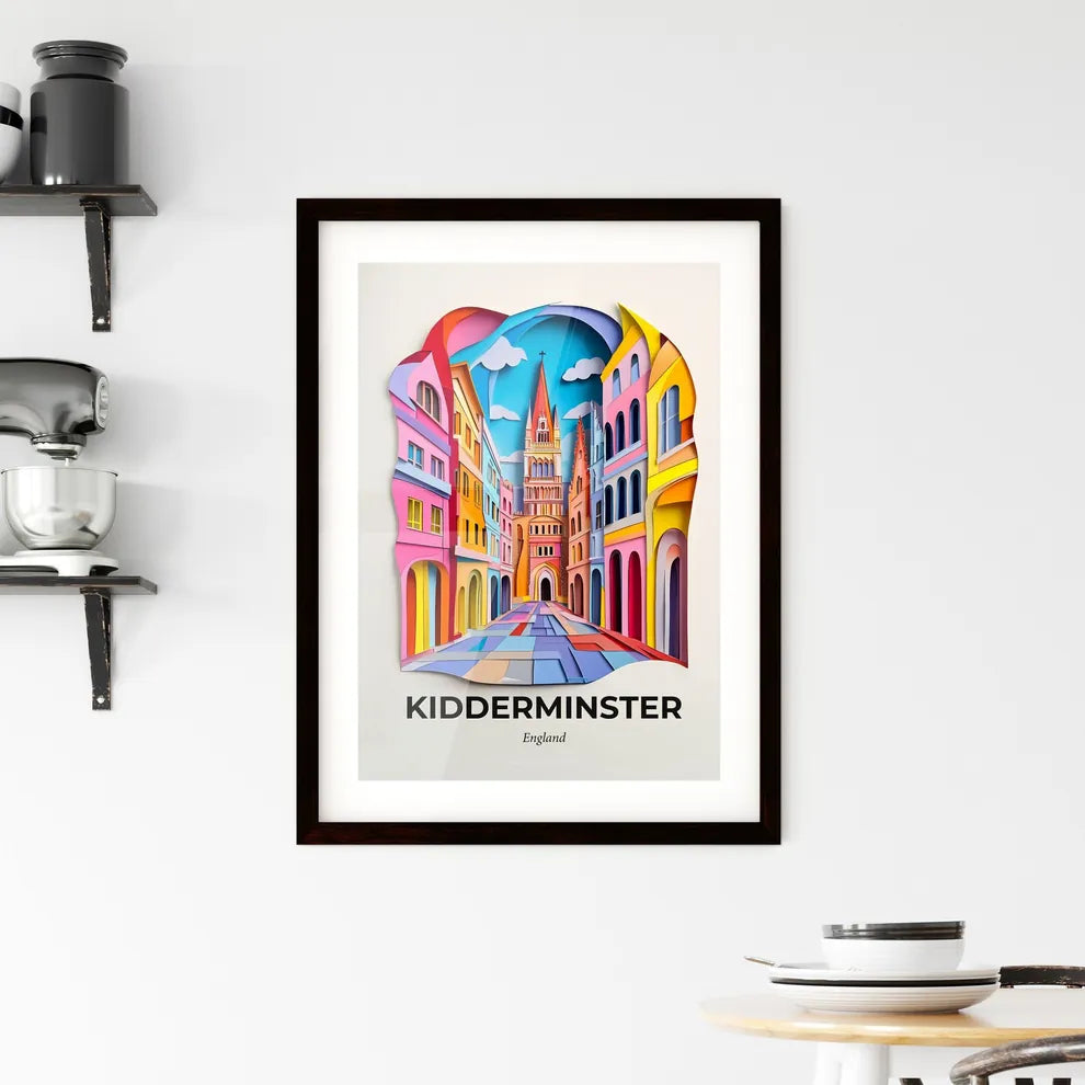 Vivid Kidderminster, England, Framed Wall Art