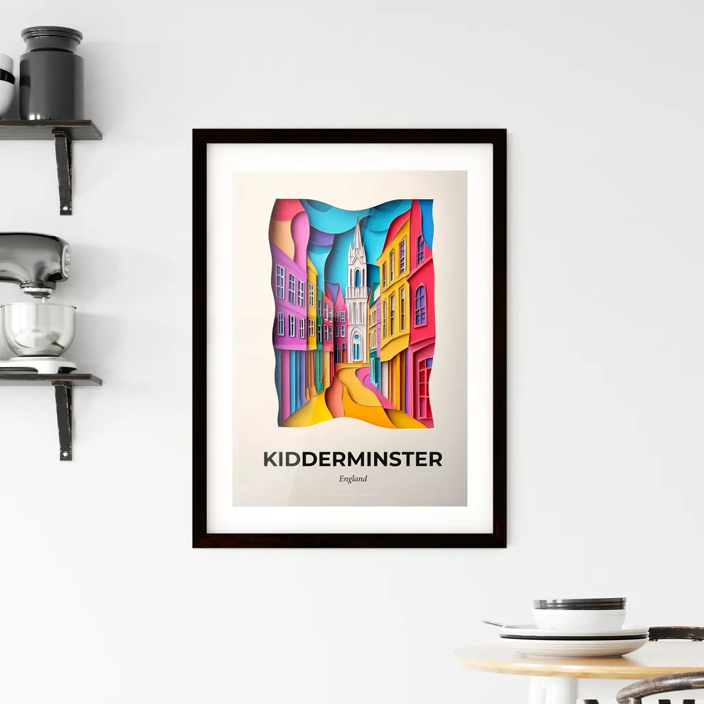 Vivid Kidderminster, England, Framed Wall Art