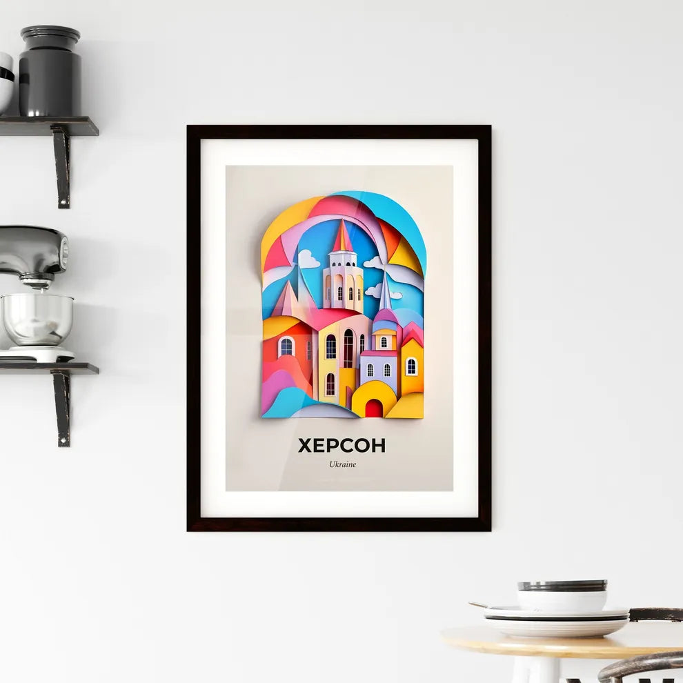Vivid Kherson, Ukraine, Framed Wall Art