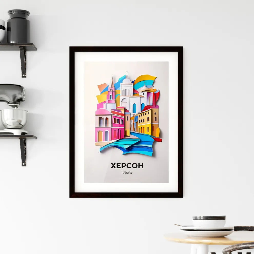 Vivid Kherson, Ukraine, Framed Wall Art