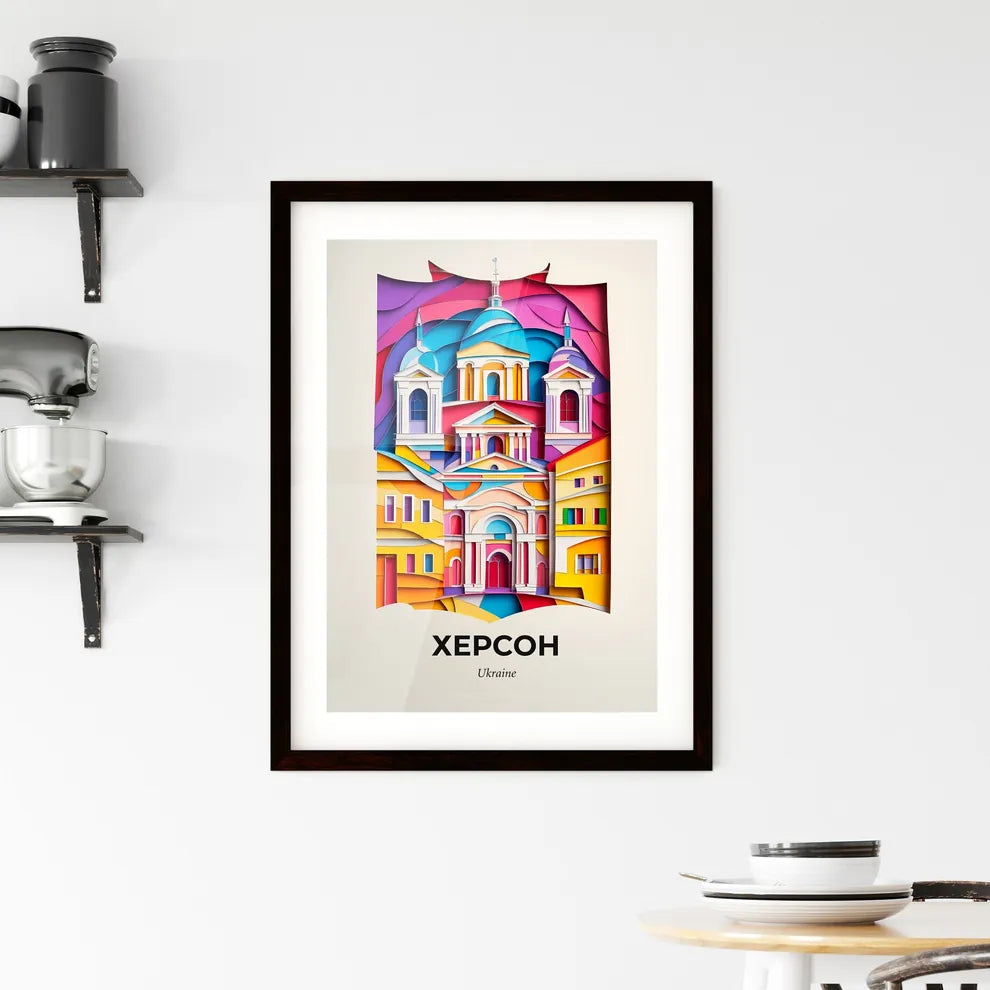 Vivid Kherson, Ukraine, Framed Wall Art