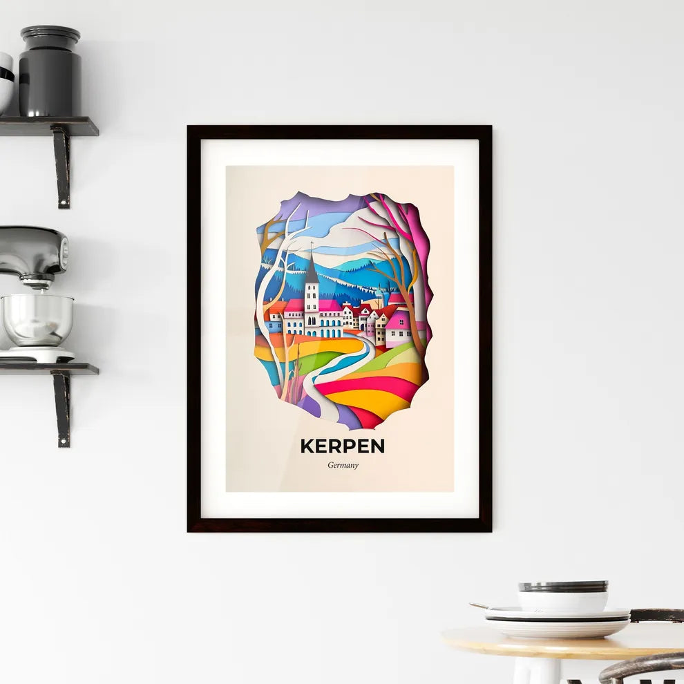 Vivid Kerpen, Germany, Framed Wall Art