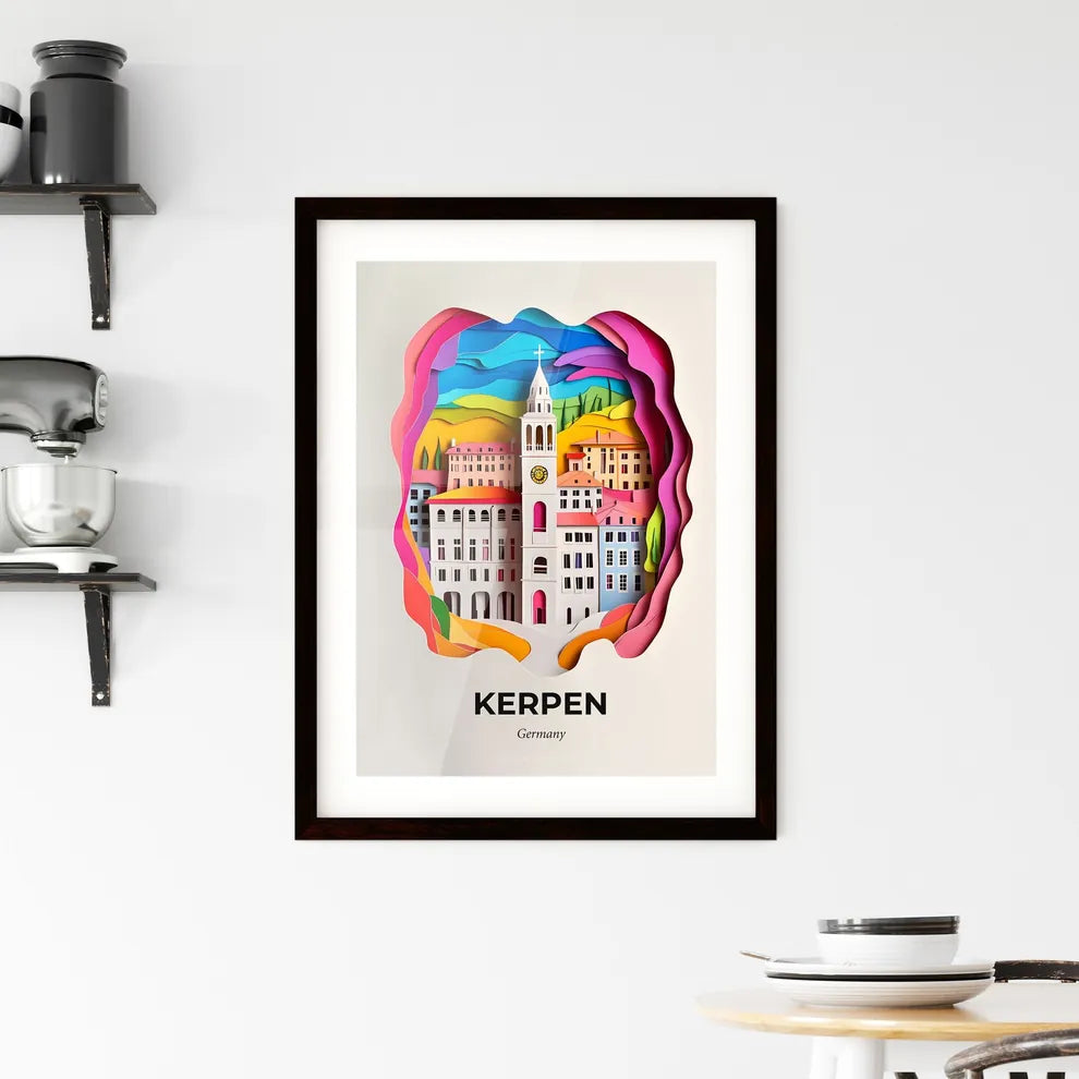 Vivid Kerpen, Germany, Framed Wall Art