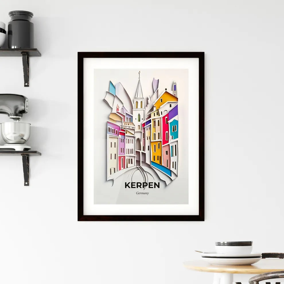 Vivid Kerpen, Germany, Framed Wall Art
