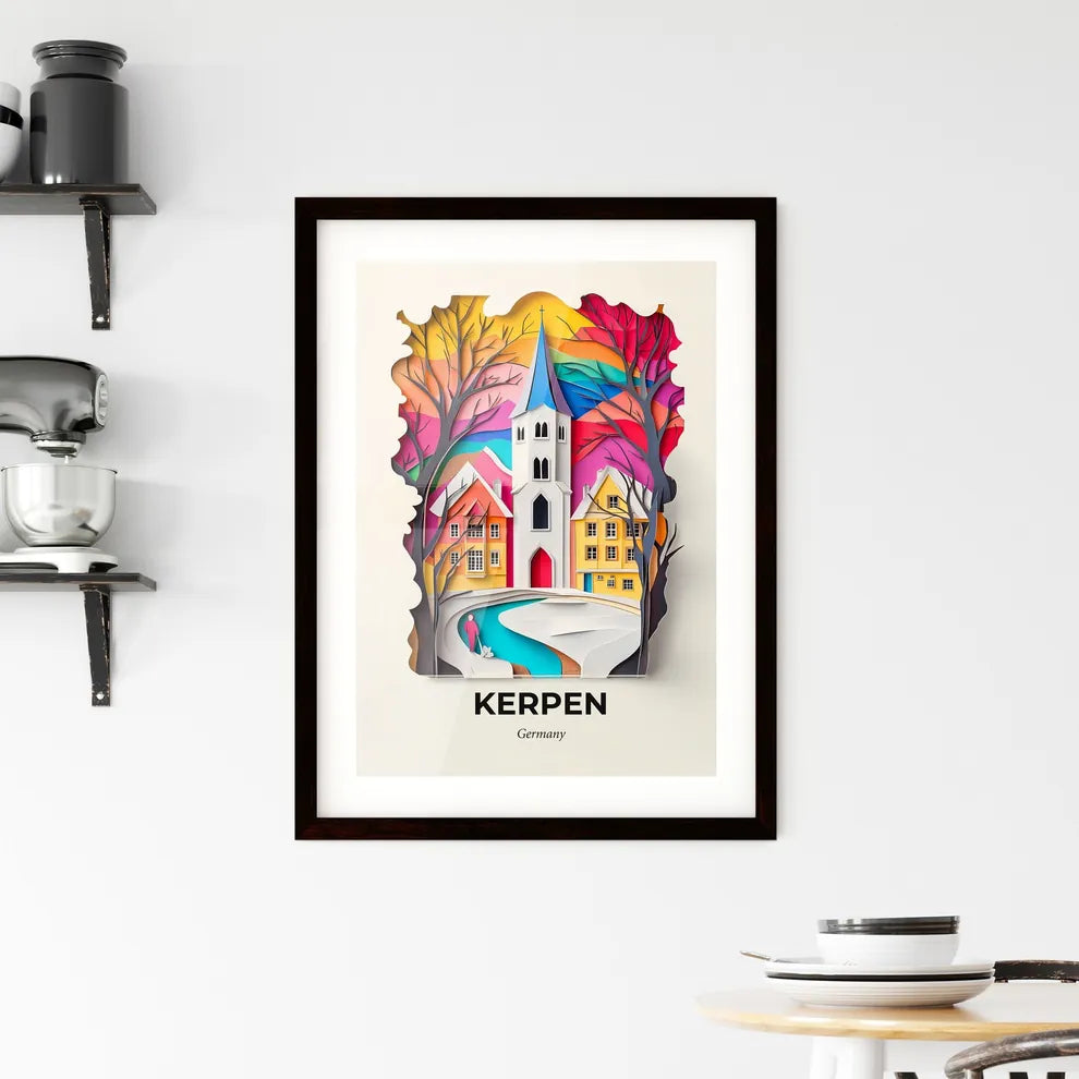 Vivid Kerpen, Germany, Framed Wall Art