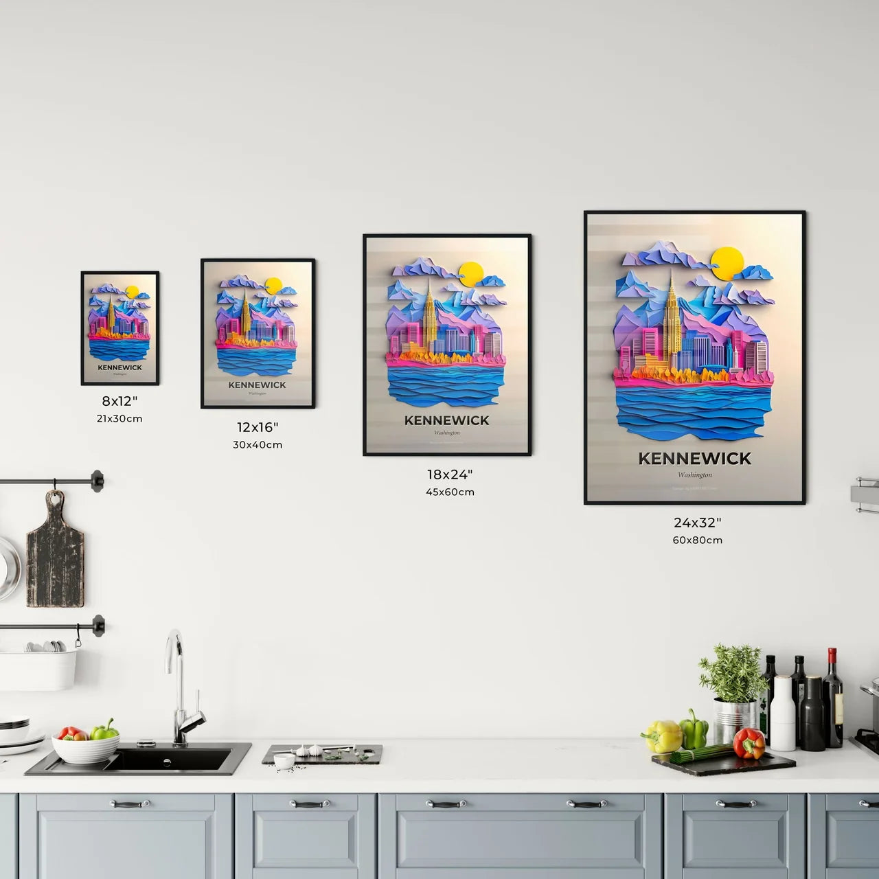 Vivid Kennewick, Washington, Kitchen Art