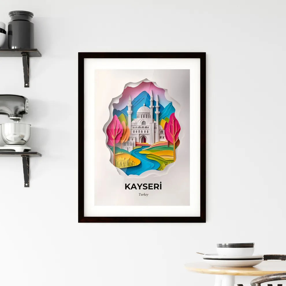 Vivid Kayseri, Turkey, Framed Wall Art