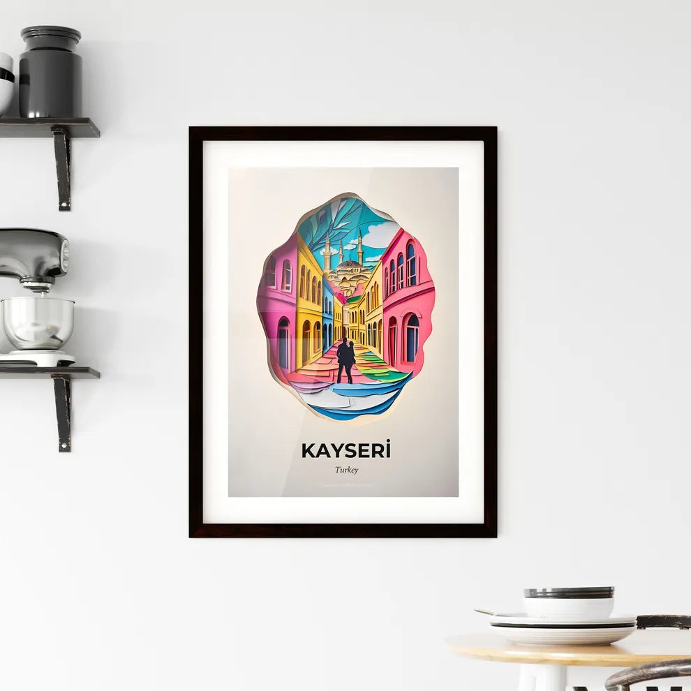 Vivid Kayseri, Turkey, Framed Wall Art