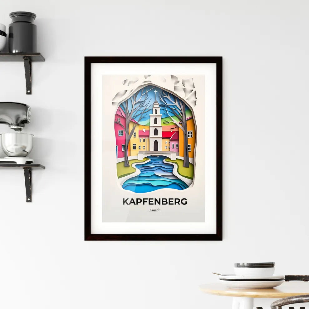 Vivid Kapfenberg, Austria, Framed Wall Art