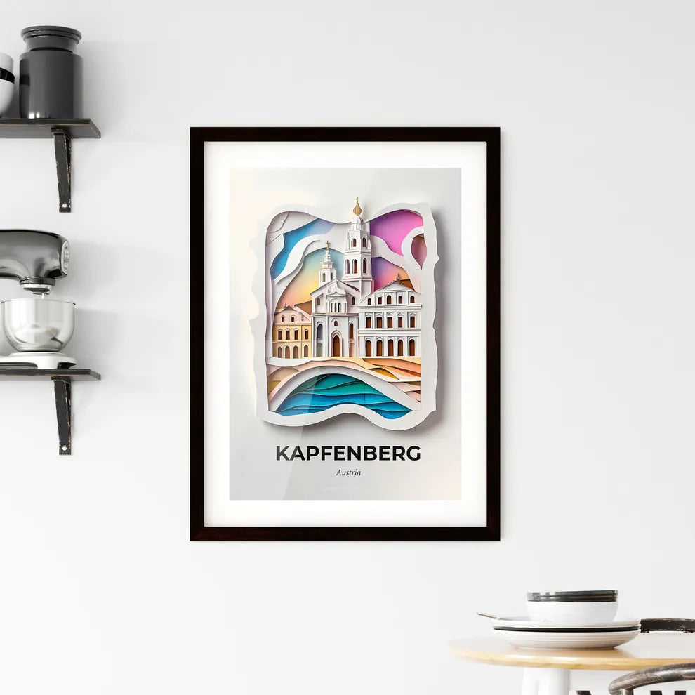 Vivid Kapfenberg, Austria, Framed Wall Art