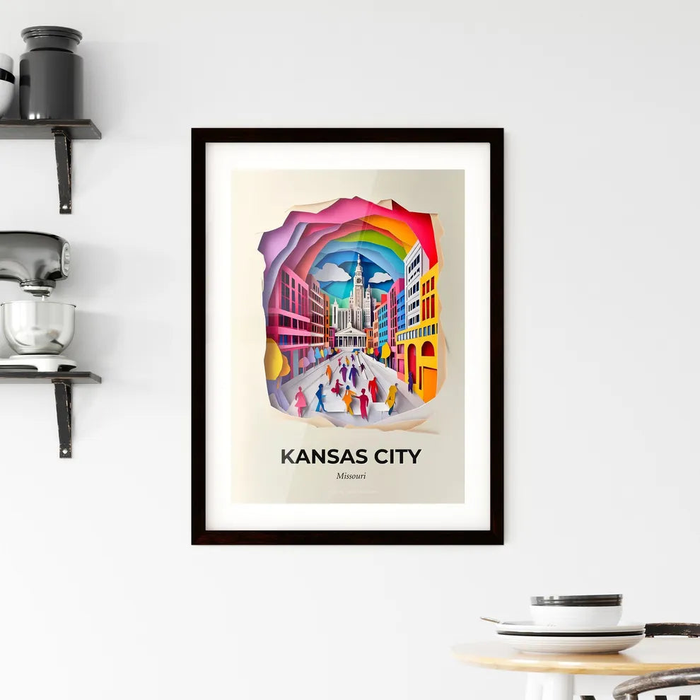 Vivid Kansas City, Missouri, Framed Wall Art