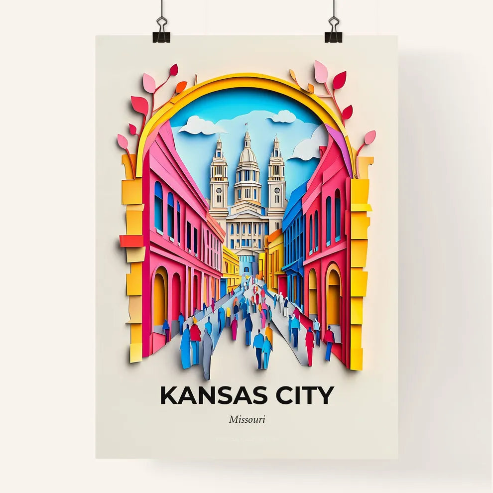 Vivid Kansas City, Missouri, Colorful Poster