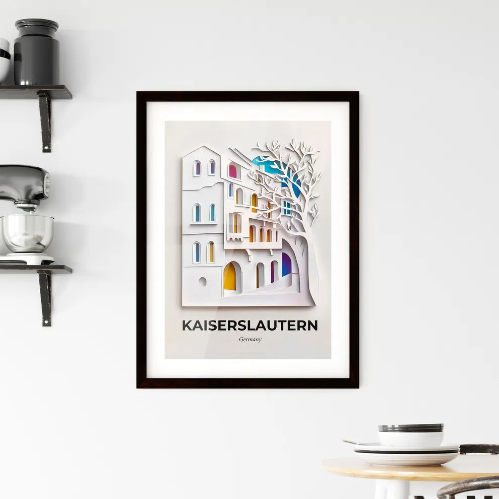 Vivid Kaiserslautern, Germany, Framed Wall Art