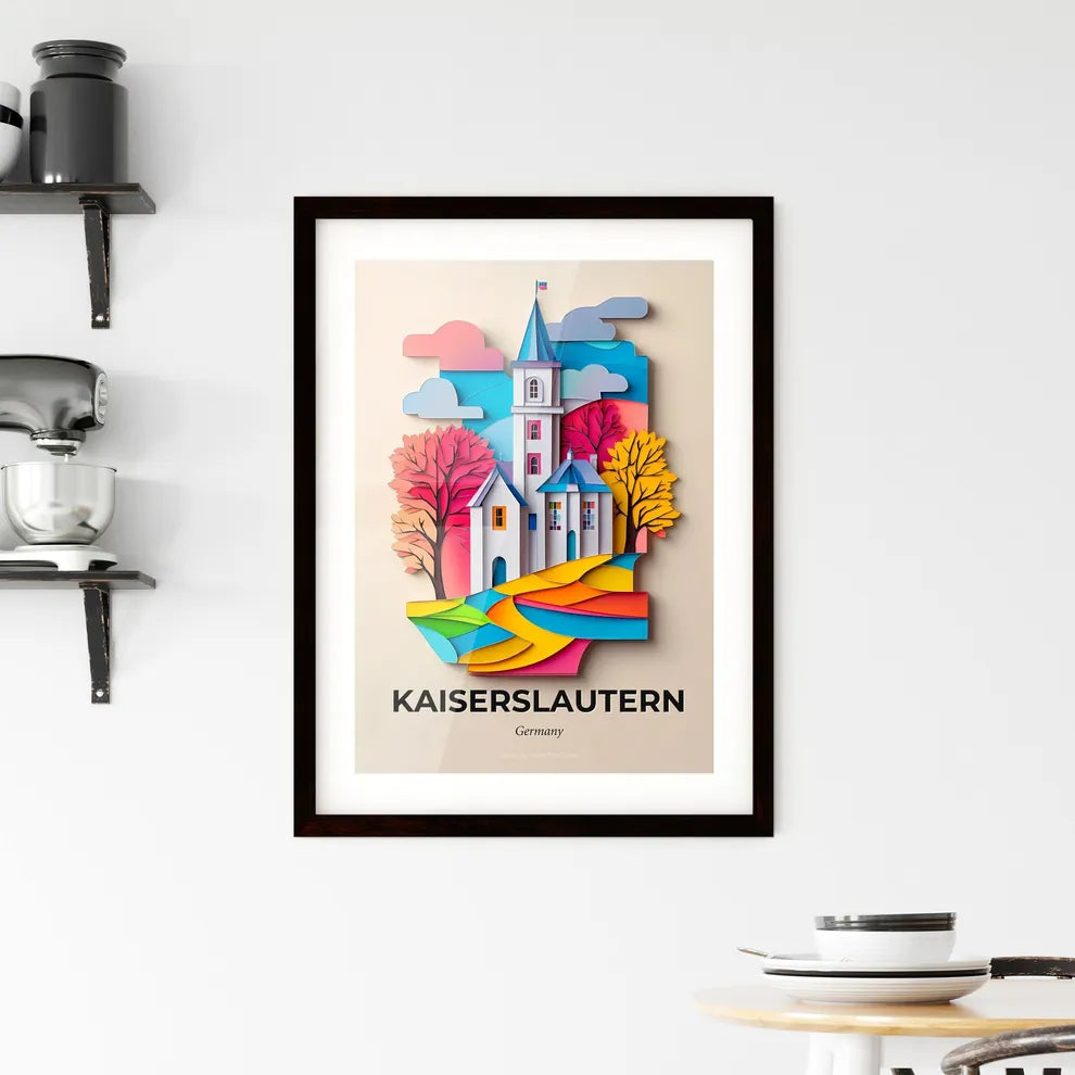 Vivid Kaiserslautern, Germany, Framed Wall Art