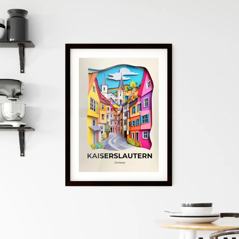 Vivid Kaiserslautern, Germany, Framed Wall Art