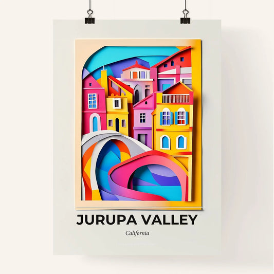 Vivid Jurupa Valley, California, Colorful Poster