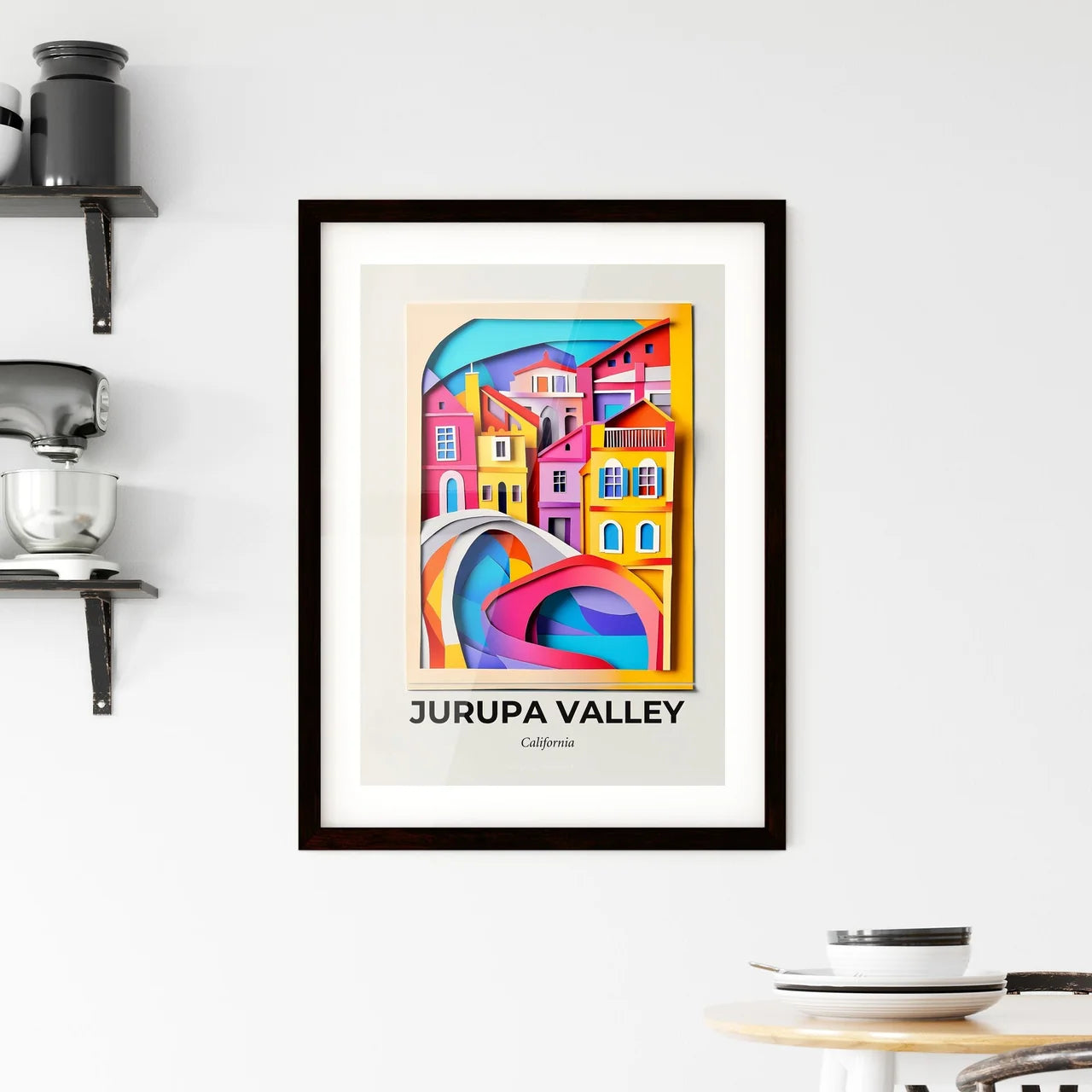 Vivid Jurupa Valley, California, Framed Wall Art
