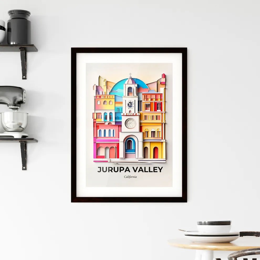 Vivid Jurupa Valley, California, Framed Wall Art