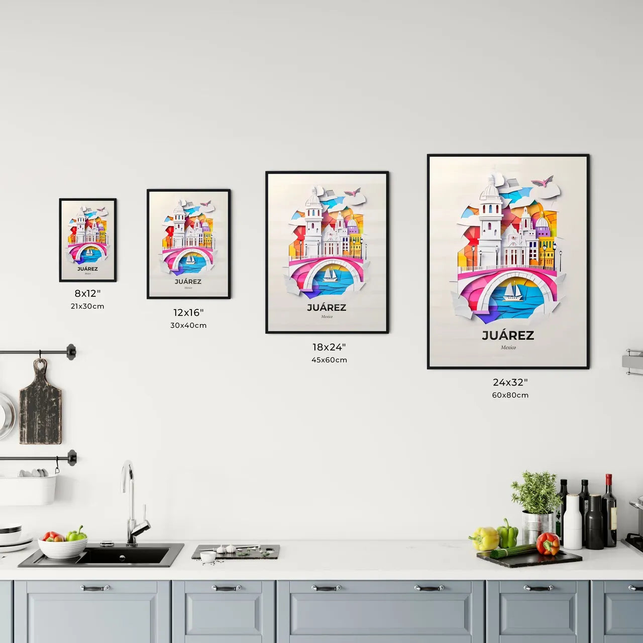 Vivid Juárez, Mexico, Kitchen Art