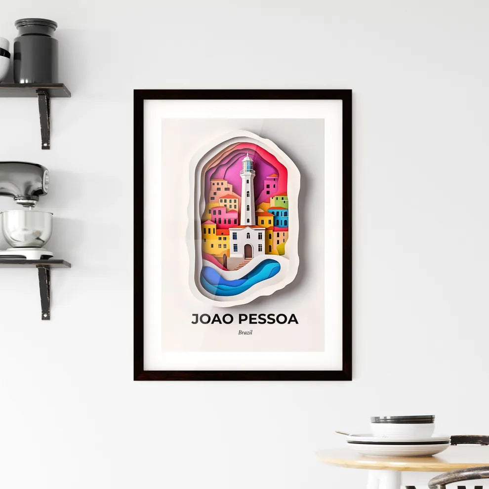 Vivid Joao Pessoa, Brazil, Framed Wall Art