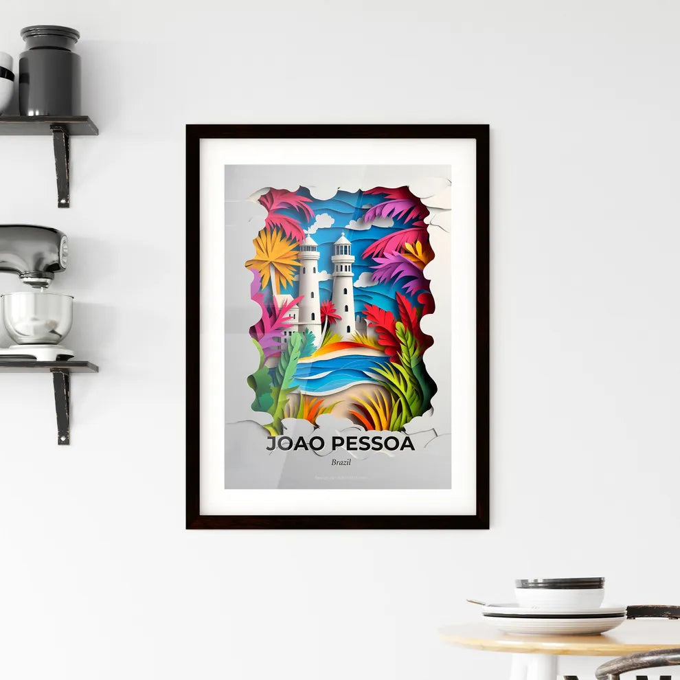 Vivid Joao Pessoa, Brazil, Framed Wall Art