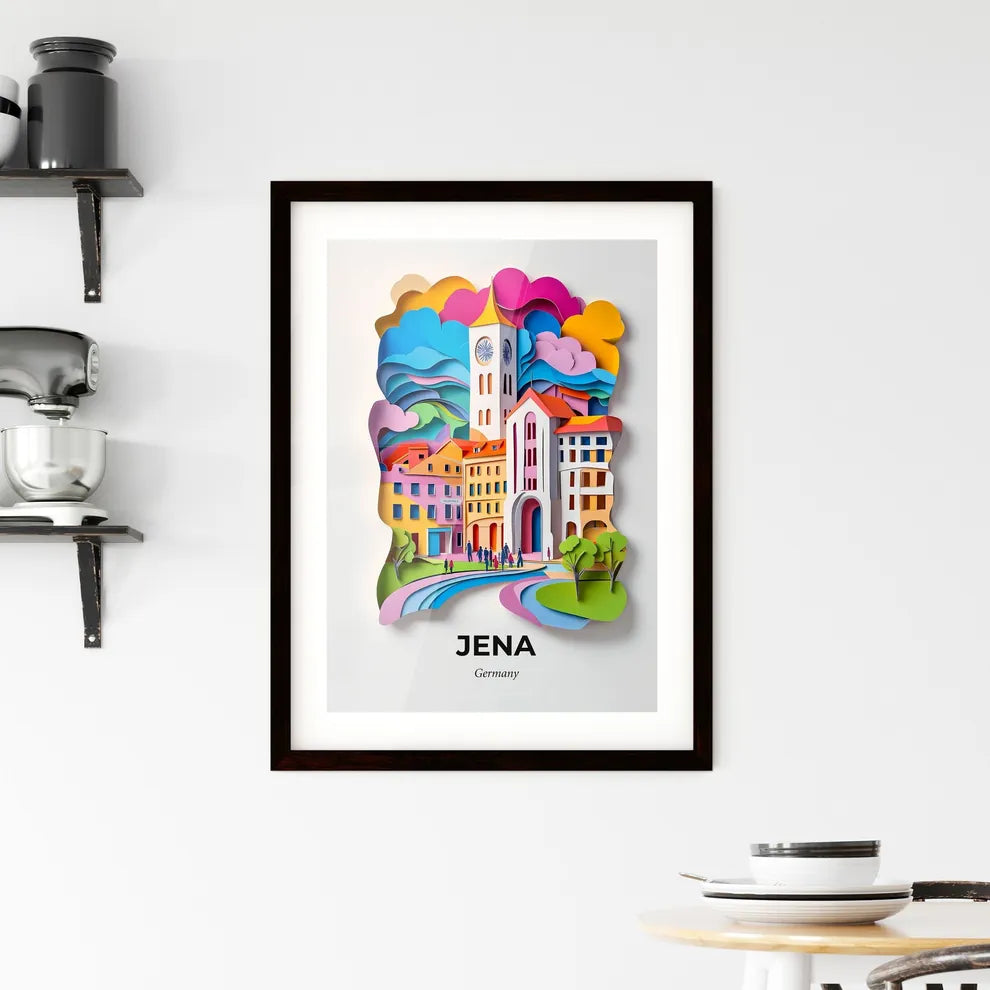 Vivid Jena, Germany, Framed Wall Art