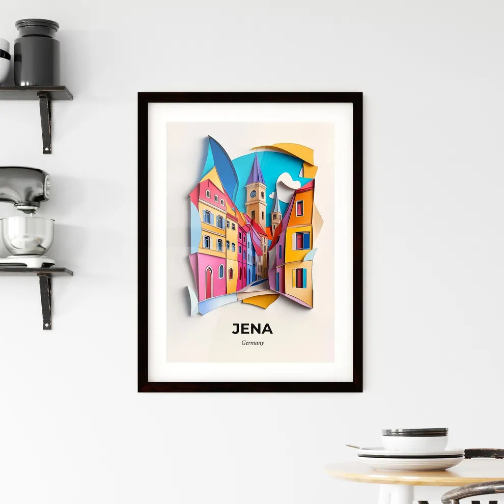 Vivid Jena, Germany, Framed Wall Art