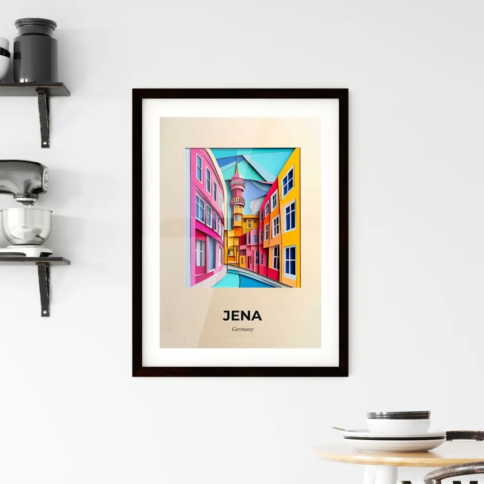 Vivid Jena, Germany, Framed Wall Art
