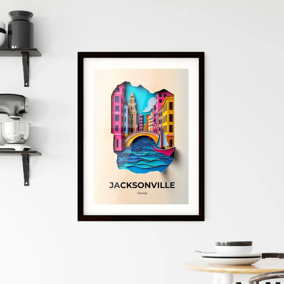 Vivid Jacksonville, Florida, Framed Wall Art