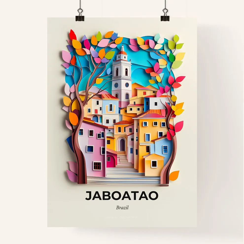 Vivid Jaboatao, Brazil, Colorful Poster