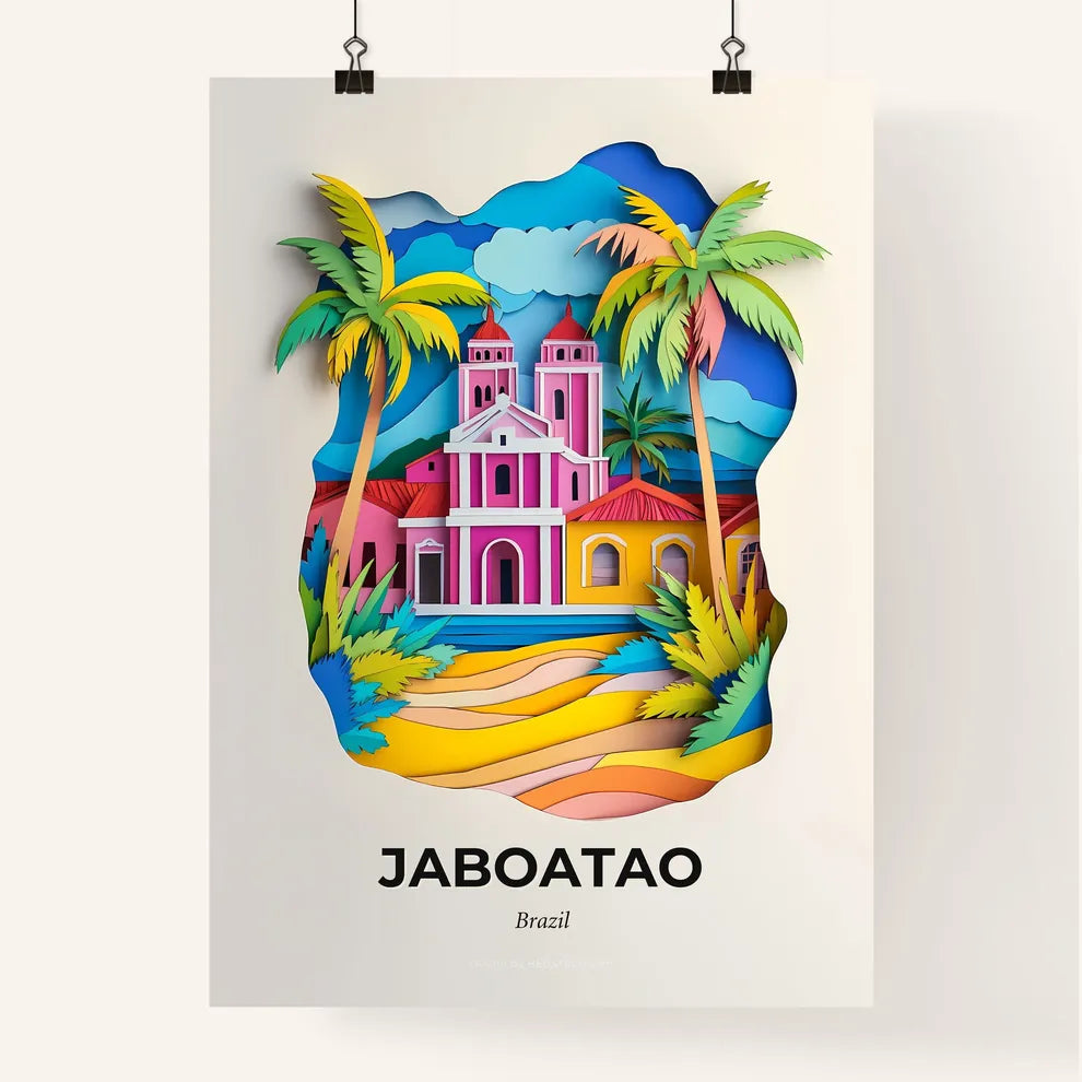 Vivid Jaboatao, Brazil, Colorful Poster