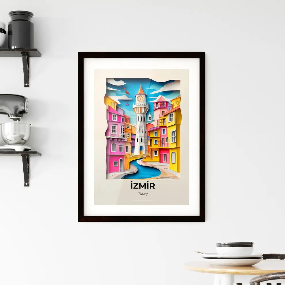 Vivid İzmir, Turkey, Framed Wall Art