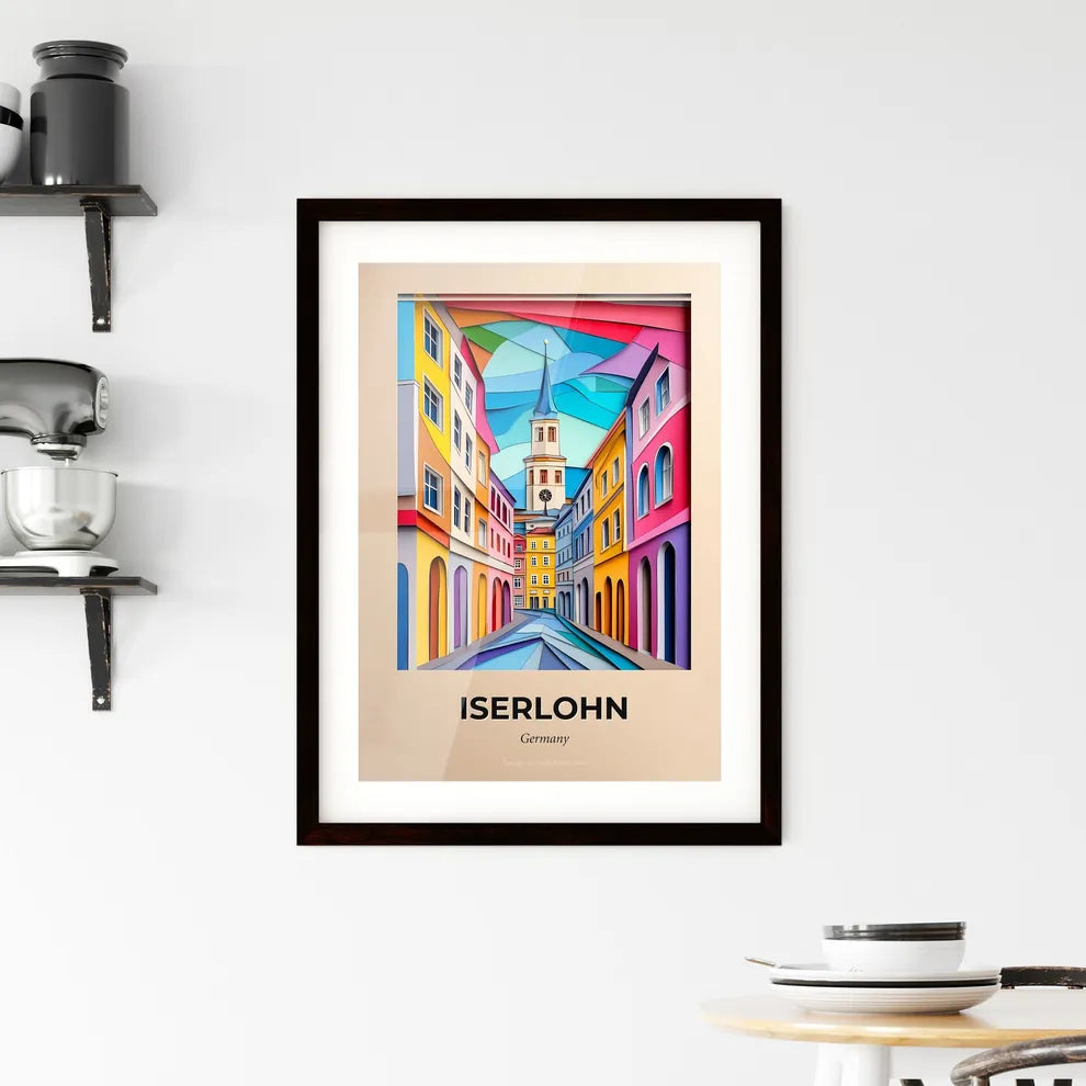 Vivid Iserlohn, Germany, Framed Wall Art
