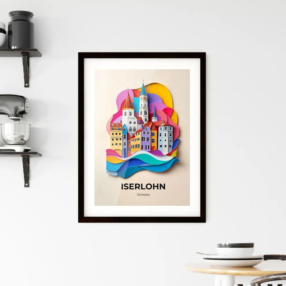 Vivid Iserlohn, Germany, Framed Wall Art
