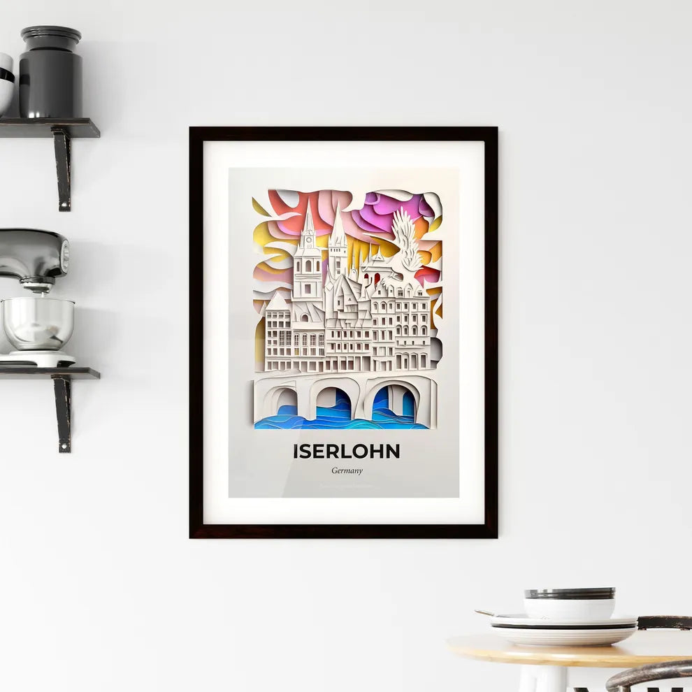 Vivid Iserlohn, Germany, Framed Wall Art