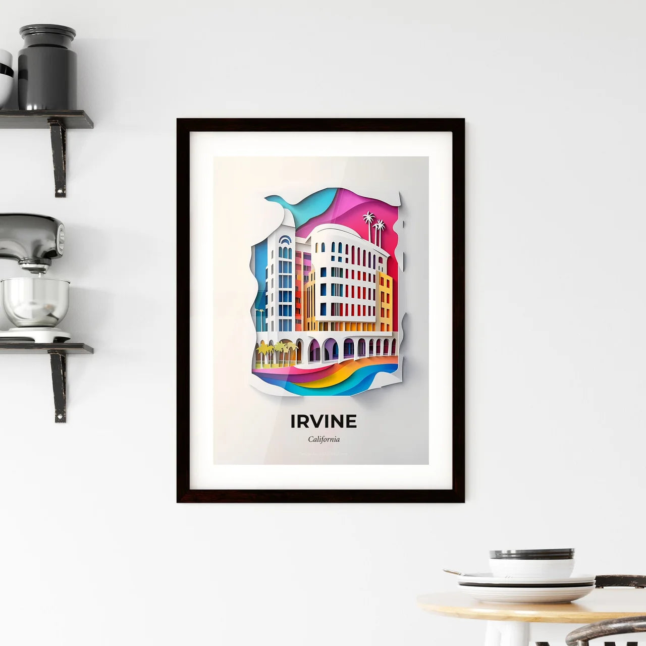 Vivid Irvine, California, Framed Wall Art