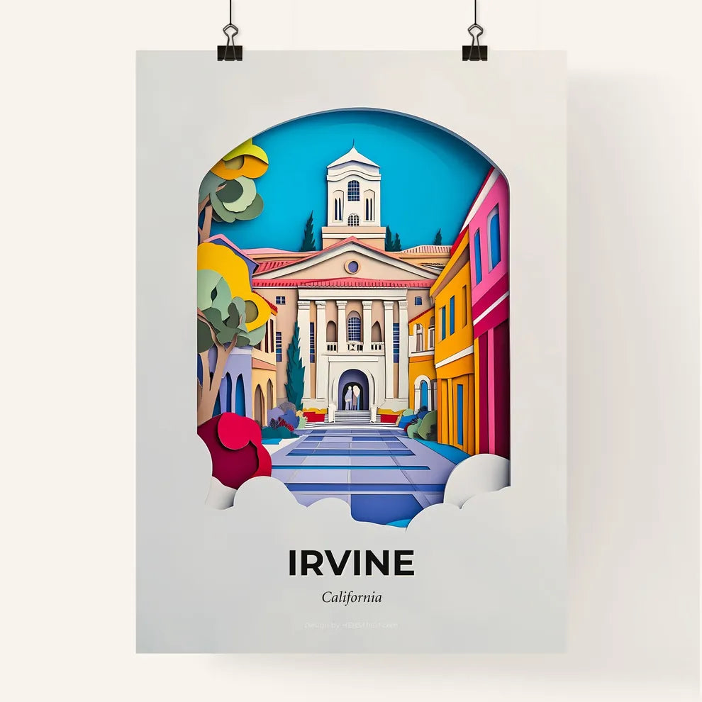 Vivid Irvine, California, Colorful Poster