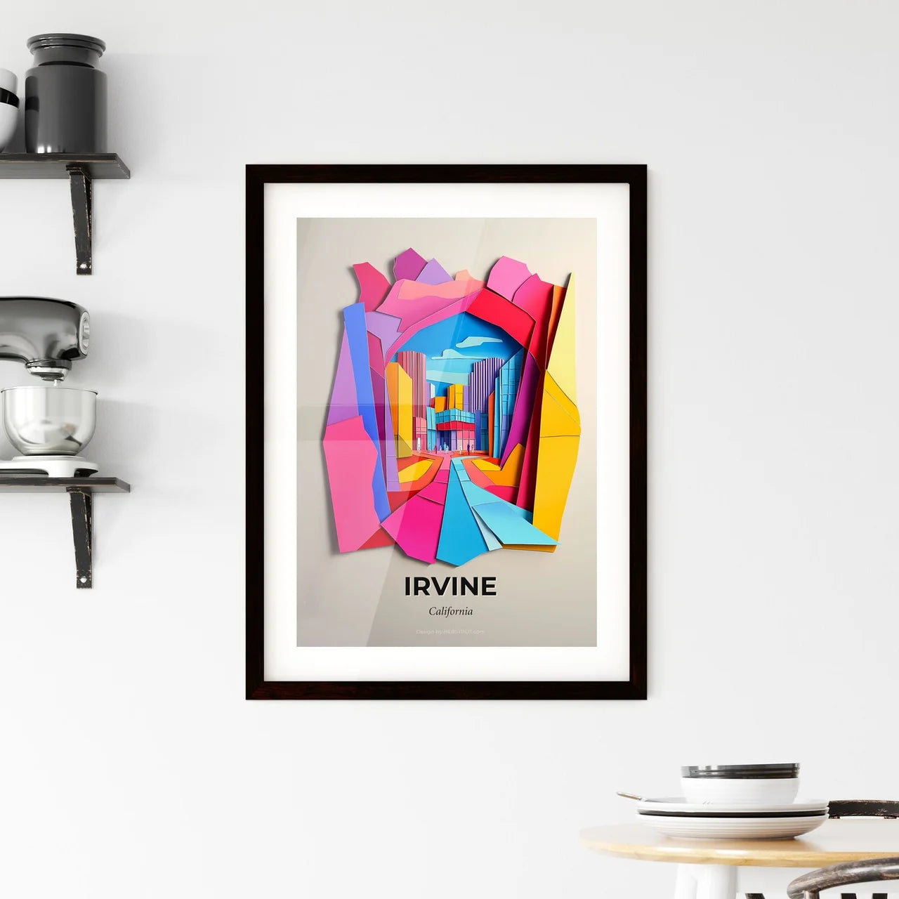 Vivid Irvine, California, Framed Wall Art