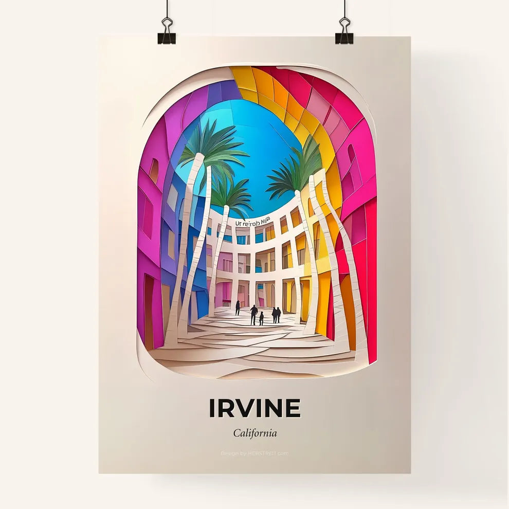 Vivid Irvine, California, Colorful Poster