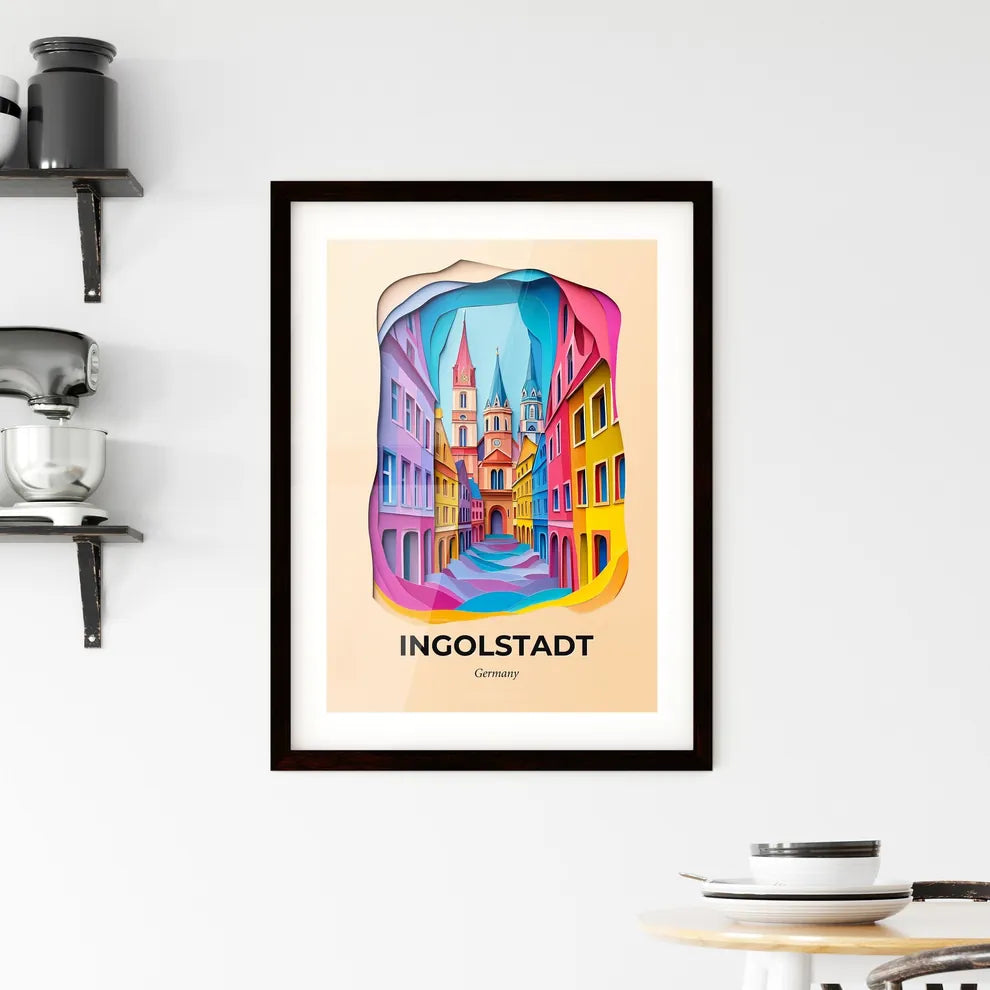 Vivid Ingolstadt, Germany, Framed Wall Art