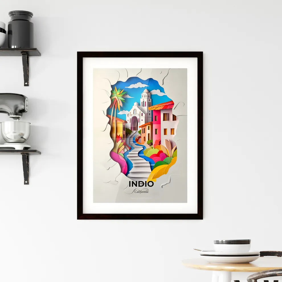 Vivid Indio, California, Framed Wall Art