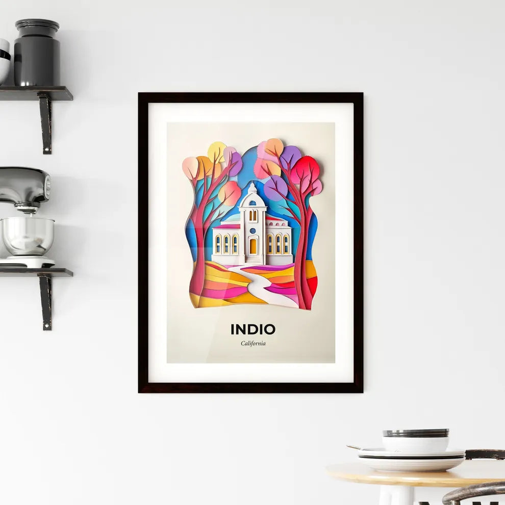 Vivid Indio, California, Framed Wall Art