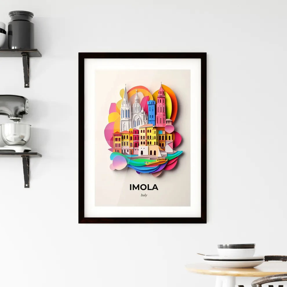 Vivid Imola, Italy, Framed Wall Art