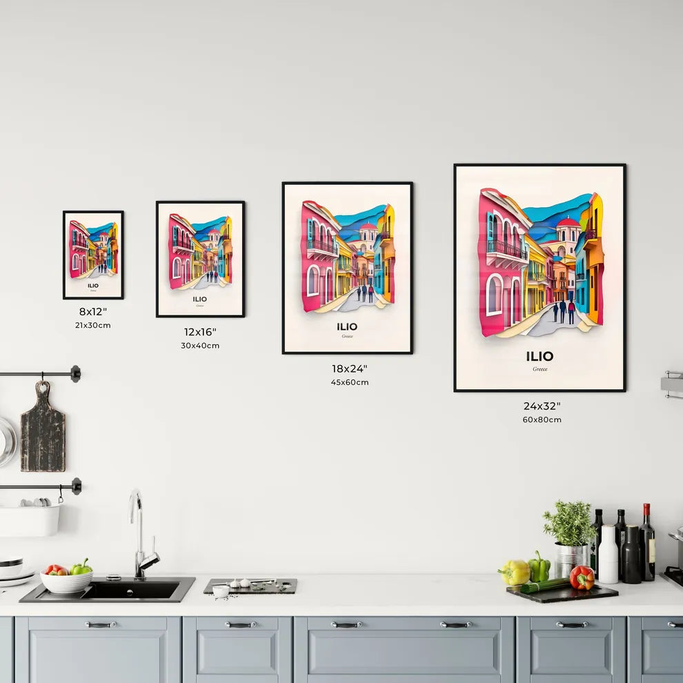 Vivid Ilio, Greece, Kitchen Art