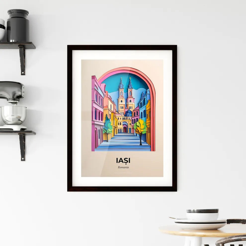 Vivid Iași, Romania, Framed Wall Art